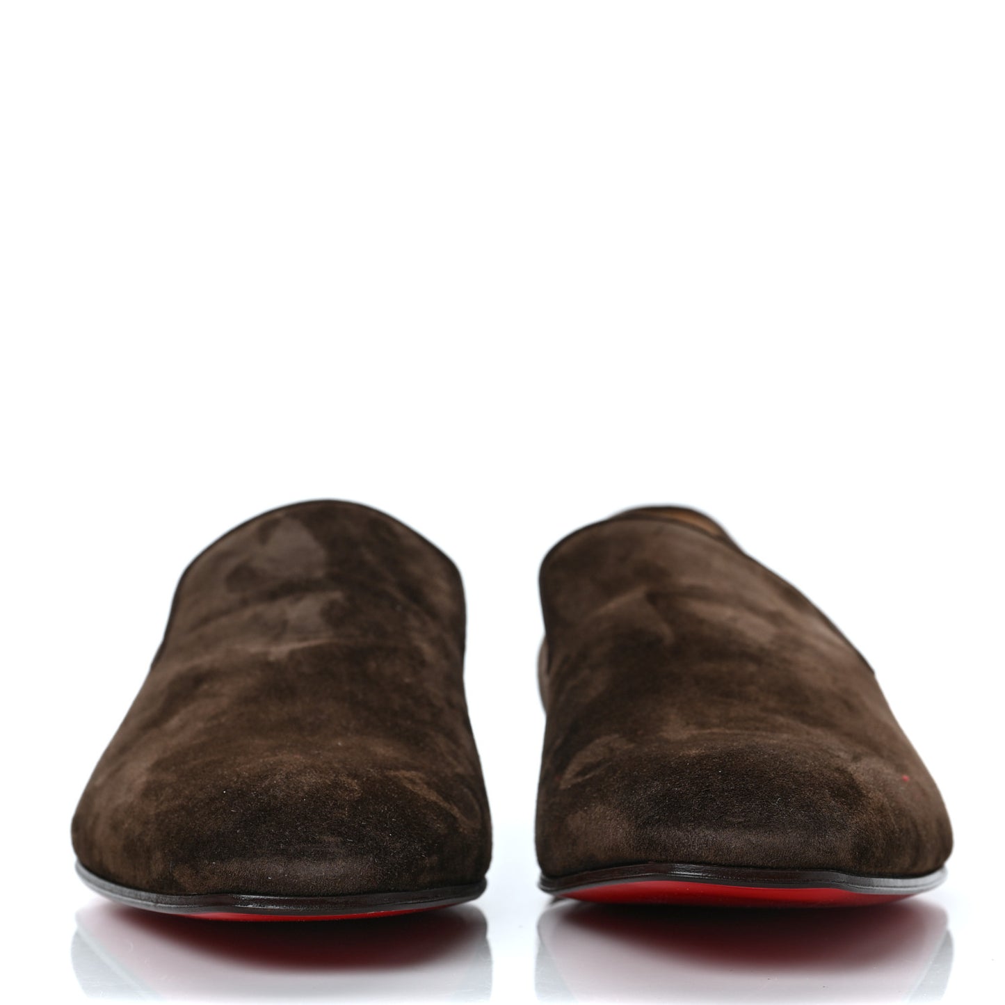 Veau Velours Mens Dandelion Flat Loafers 44 Arabica