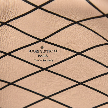 Louis Vuitton Calfskin Petite Malle Soft MM Rouge 6 of 8