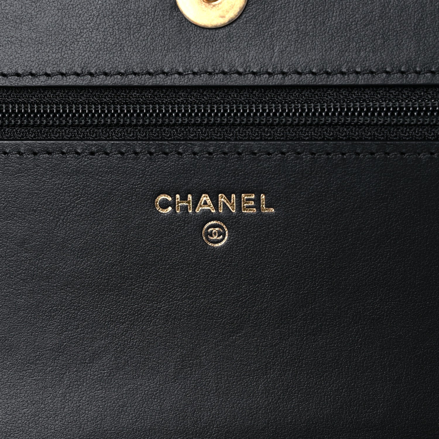 Chanel Caviar Quilted Boy Wallet On Chain WOC Black 6 of 15