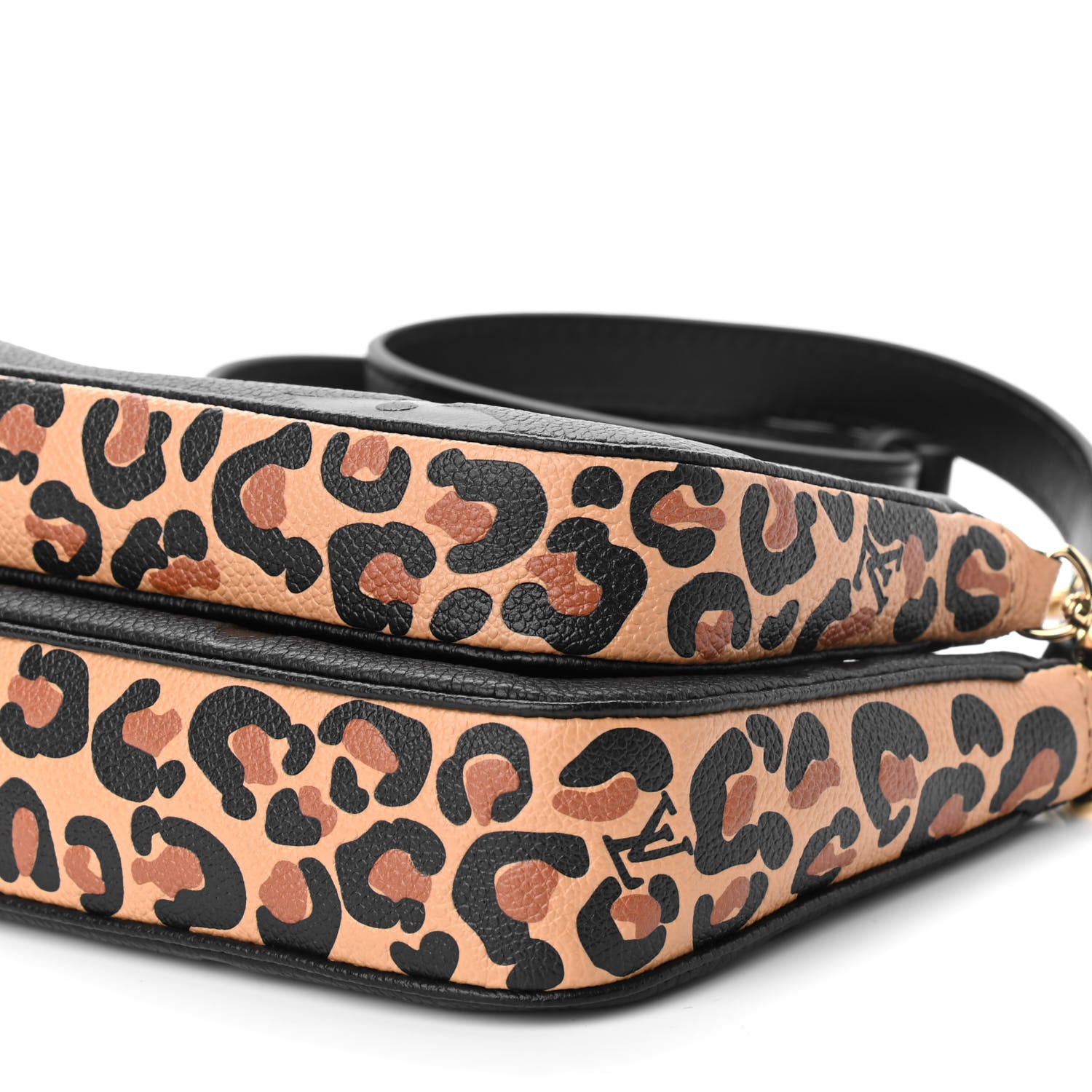 Louis Vuitton Empreinte Monogram Giant Wild At Heart Multi Pochette Accessories Black 9 of 9