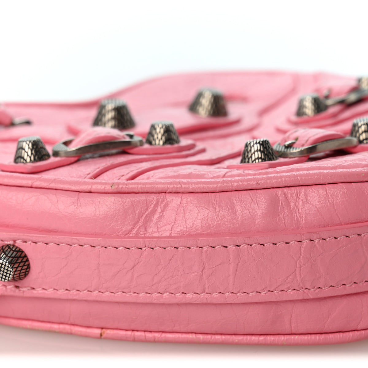 Balenciaga Agneau Arena Mini Le Cagole Heart Bag Sweet Pink 10 of 10