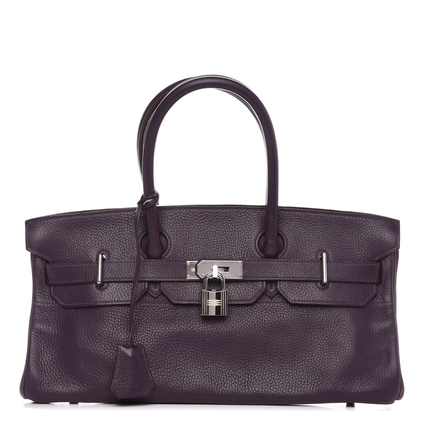 Taurillon Clemence JPG Birkin 42 Raisin