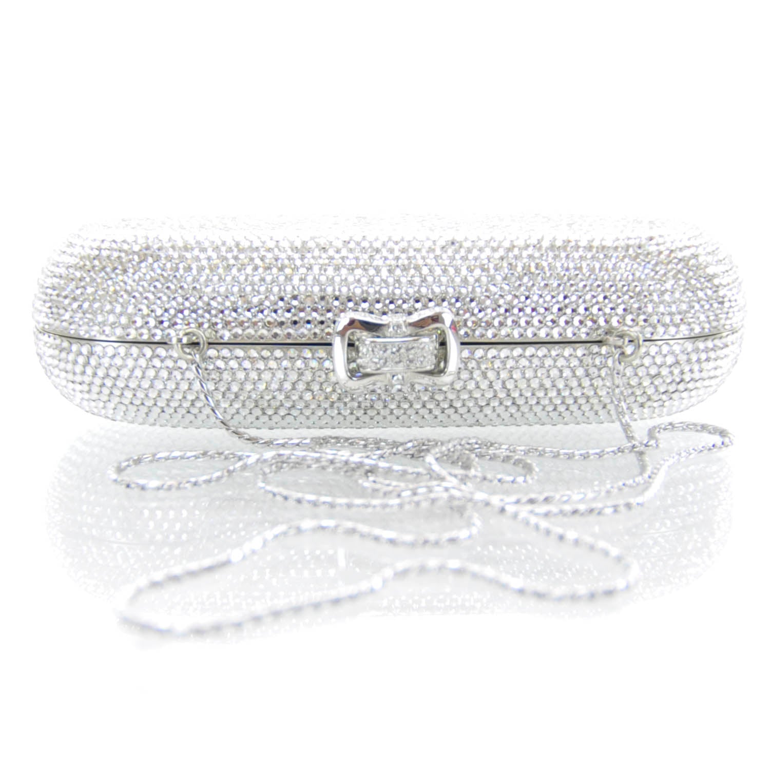 Judith Leiber Crystal Minaudiere Clutch 5 of 7