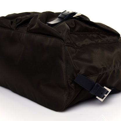 Prada Tessuto Nylon Saffiano Vela Medium Backpack Mimetico 9 of 12