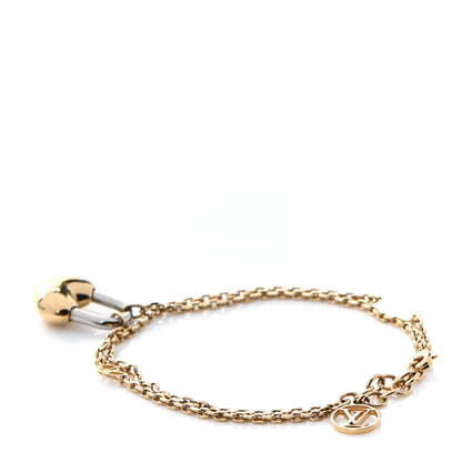 Louis Vuitton LV Crazy In Lock Bracelet Gold Silver 3 of 5