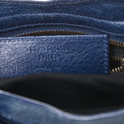 Balenciaga Agneau Classic Hardware Mini City Bleu Mineral 7 of 15