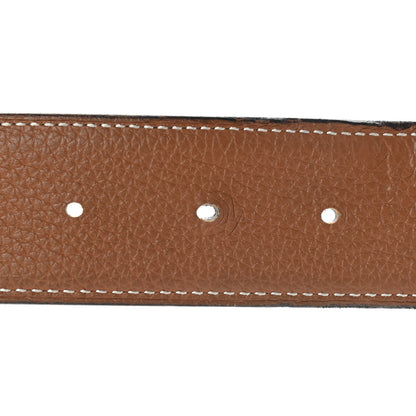 Hermes Box Togo 42mm Constance 2 Belt 100 Black Gold 3 of 10
