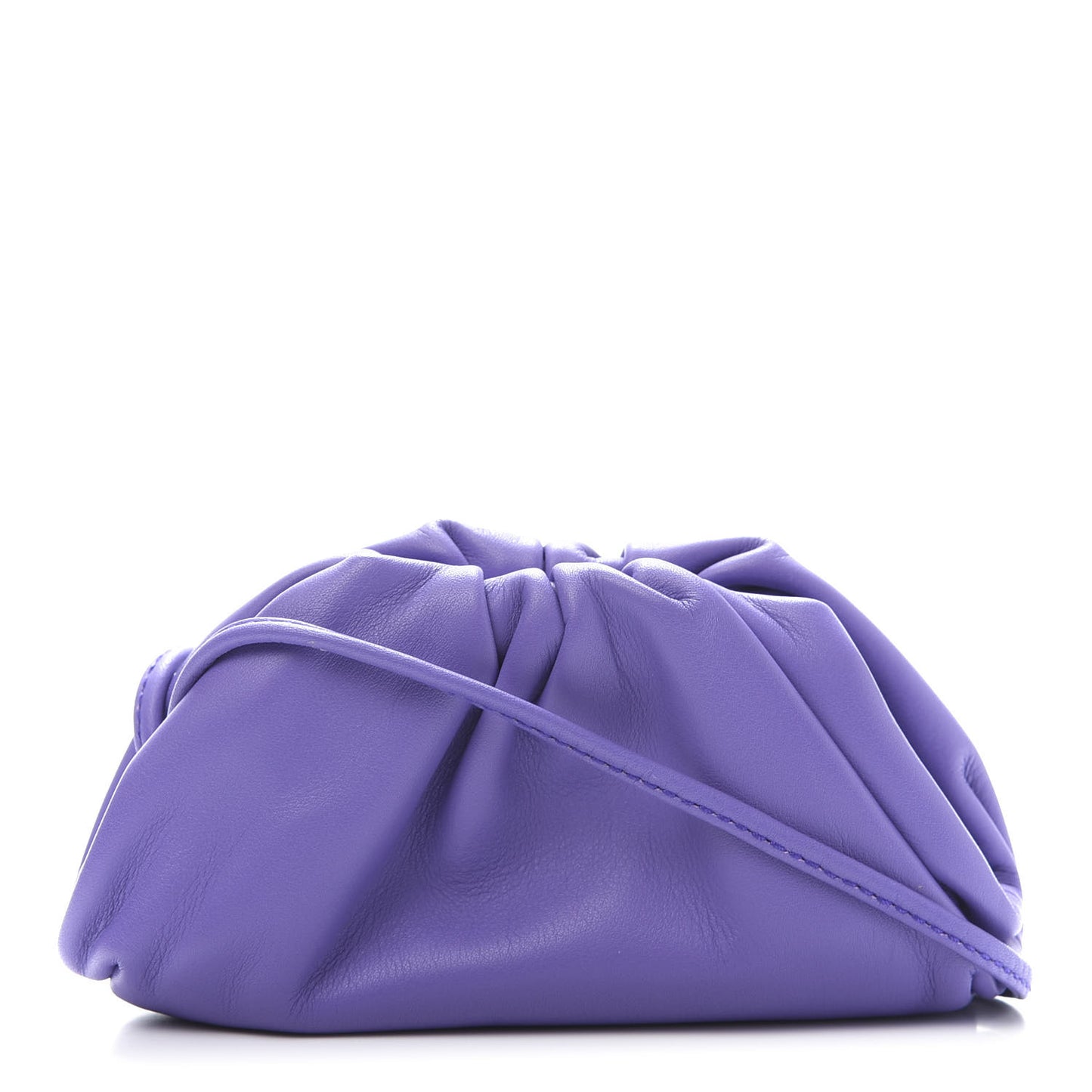 Butter Calfskin Coin Purse Purple