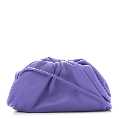 Bottega Veneta Butter Calfskin Coin Purse Purple 1 of 10