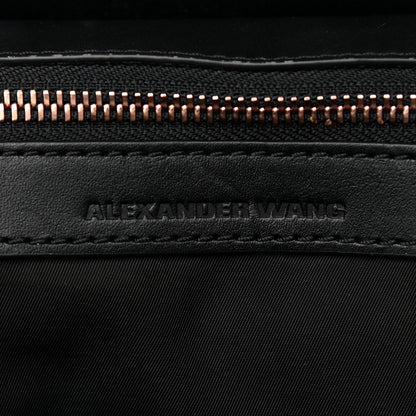 Alexander Wang Calfskin Large Marion Black Rose Gold Hardware 6 of 12