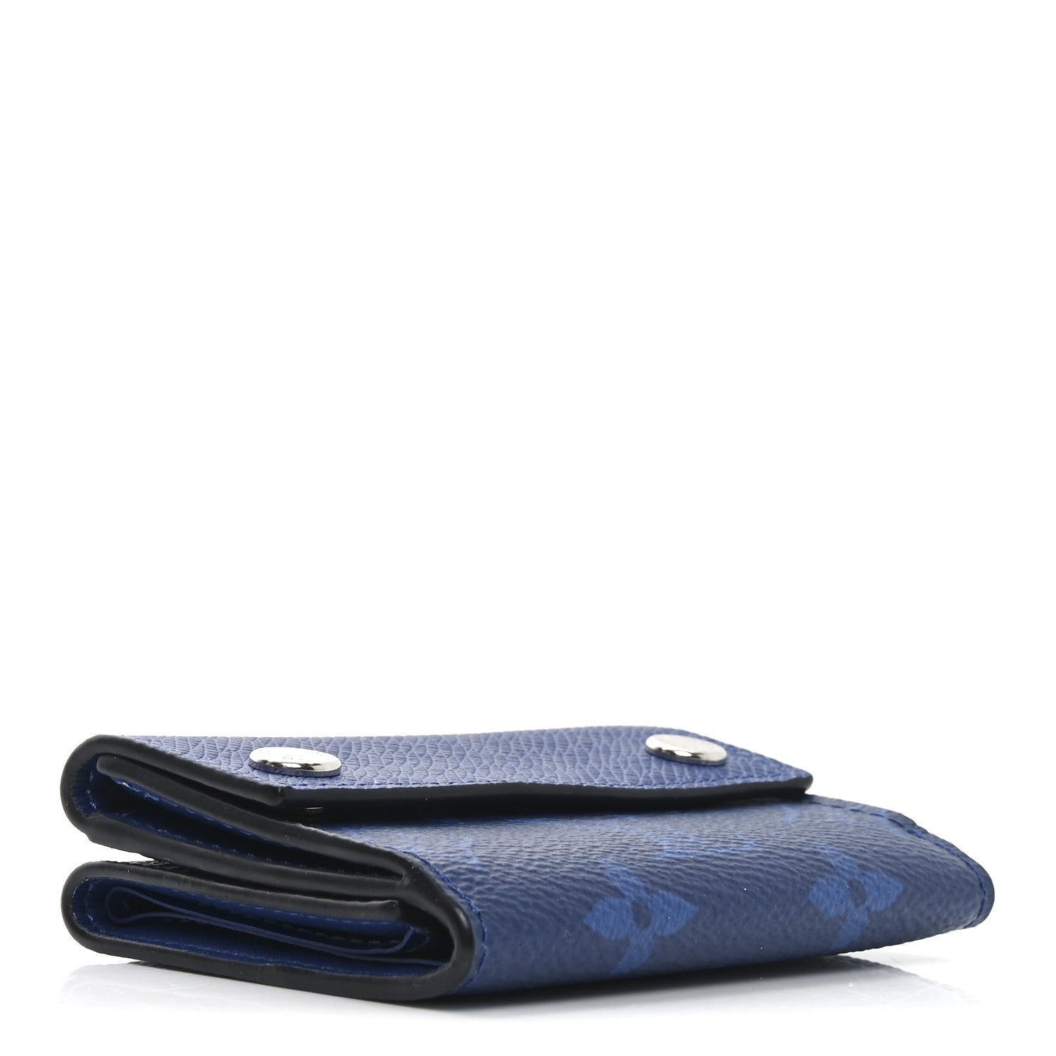 Louis Vuitton Monogram Taiga Discovery Compact Wallet Cobalt 4 of 7