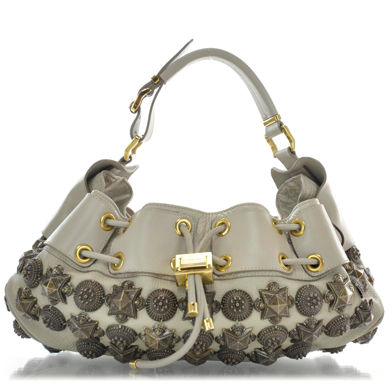 Burberry Prorsum Leather Mason Warrior 1 of 9