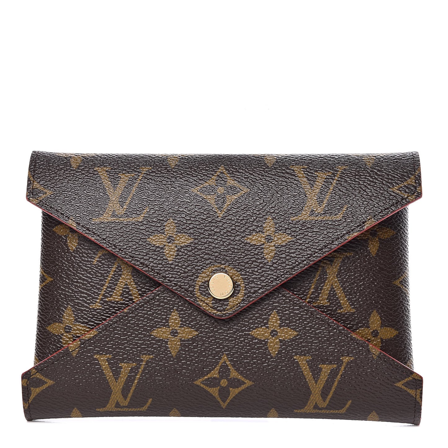 Monogram Medium Kirigami Pochette Insert Coquelicot