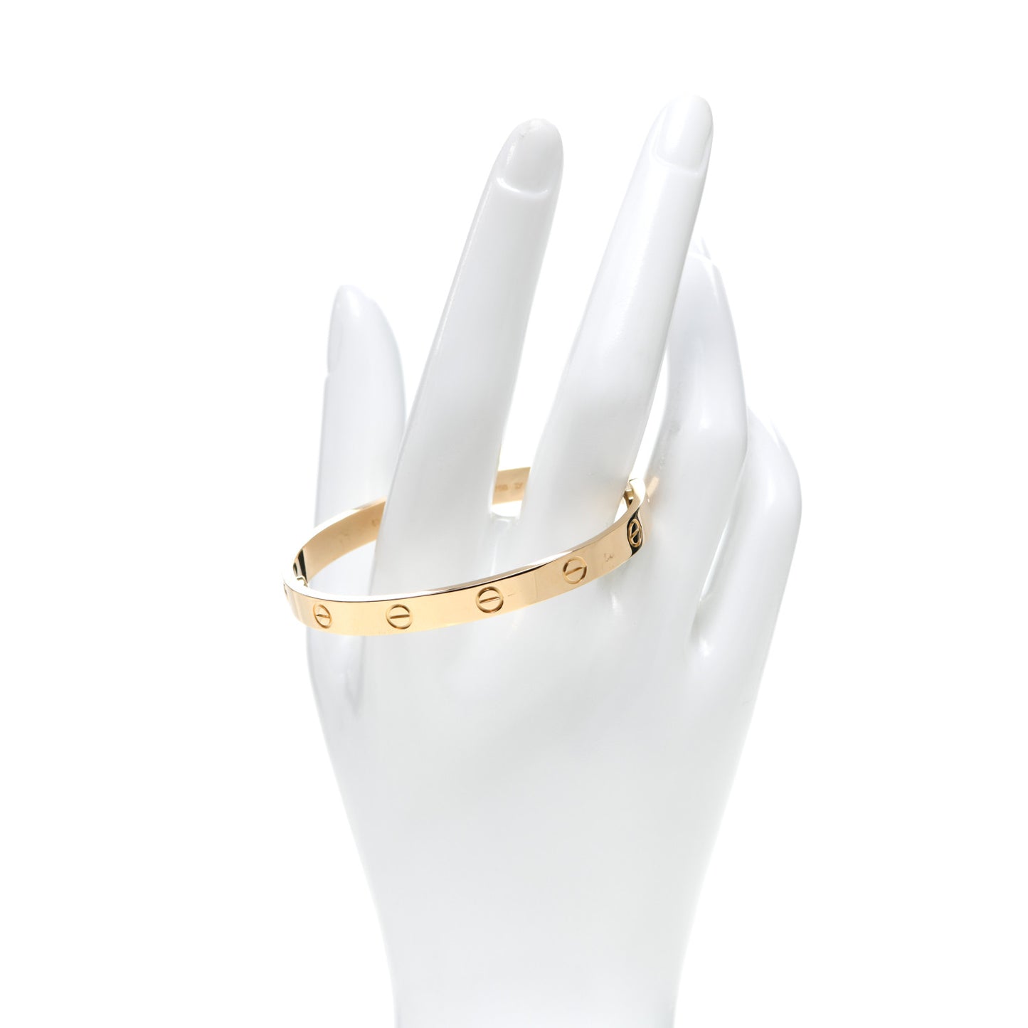18K Yellow Gold LOVE Bracelet 17