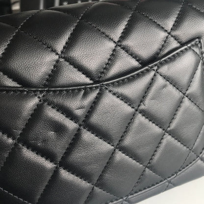 Chanel Lambskin Quilted Mini Rectangular Flap Black 11 of 11