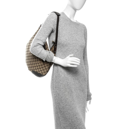Gucci Monogram Large Princy Hobo Dark Brown 2 of 7