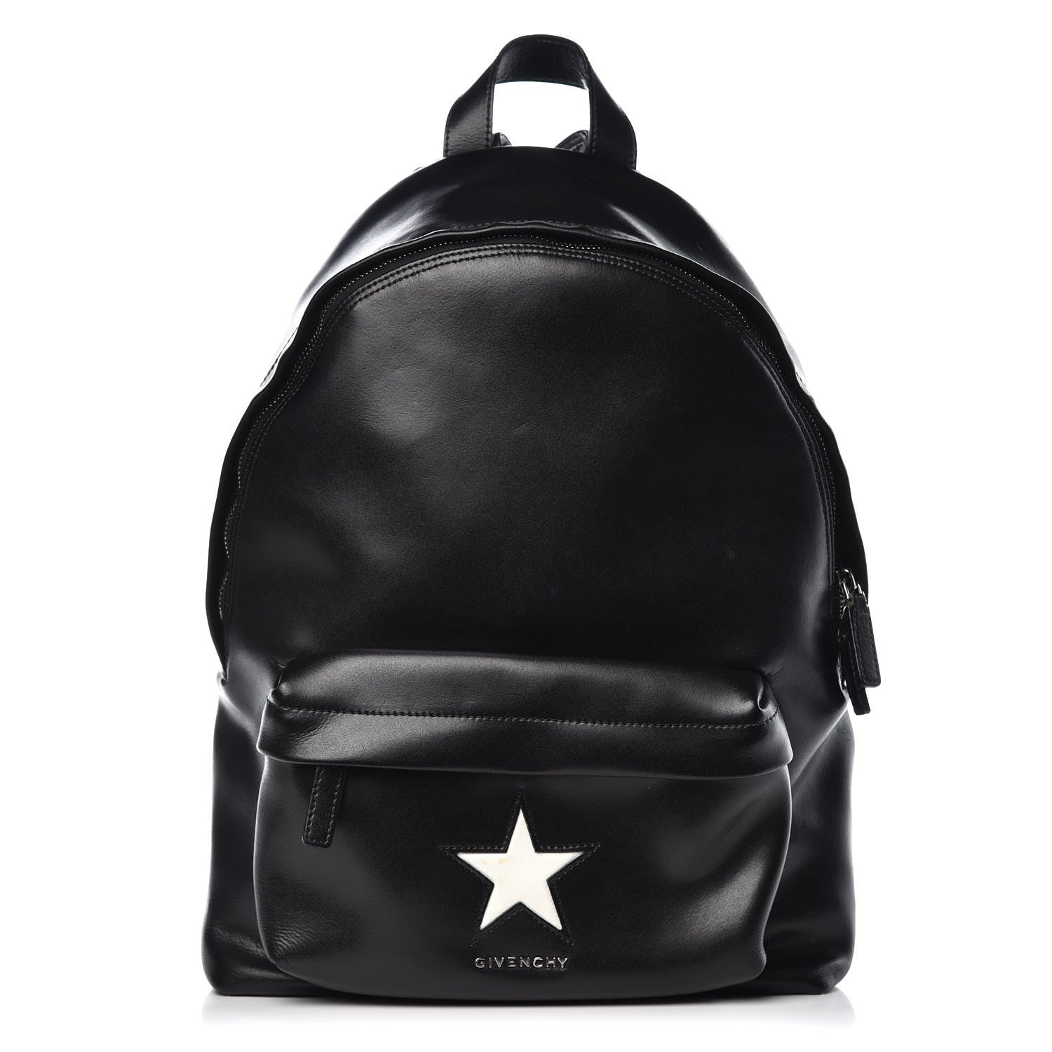 Givenchy Calfskin Star Mini Backpack Black White 1 of 12