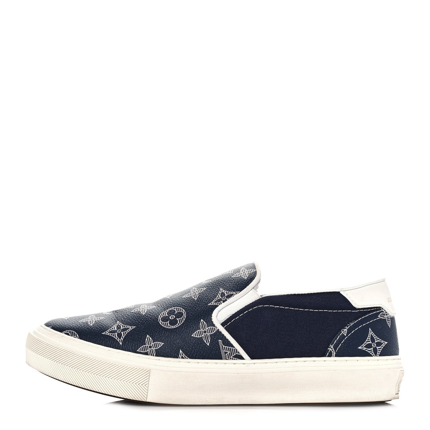 Savane Monogram Trocadero Slip On Sneakers 6 Encre