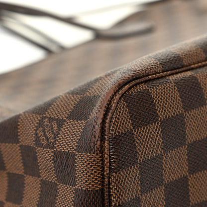 Louis Vuitton Damier Ebene Neo Neverfull MM Rose Ballerine 30 of 31