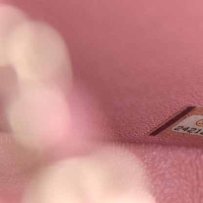 Chanel Lambskin Quilted Mini Square Flap Pink 6 of 9