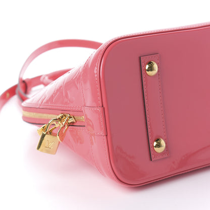 Louis Vuitton Vernis Alma PM Rose Litchi 8 of 10
