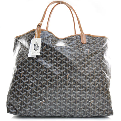 Goyard Goyardine Saint Louis GM Black Gold 1 of 13