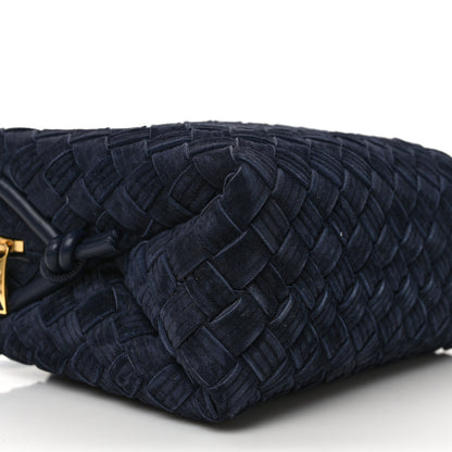 Bottega Veneta Suede Intrecciato Small Loop Camera Bag Space 6 of 7