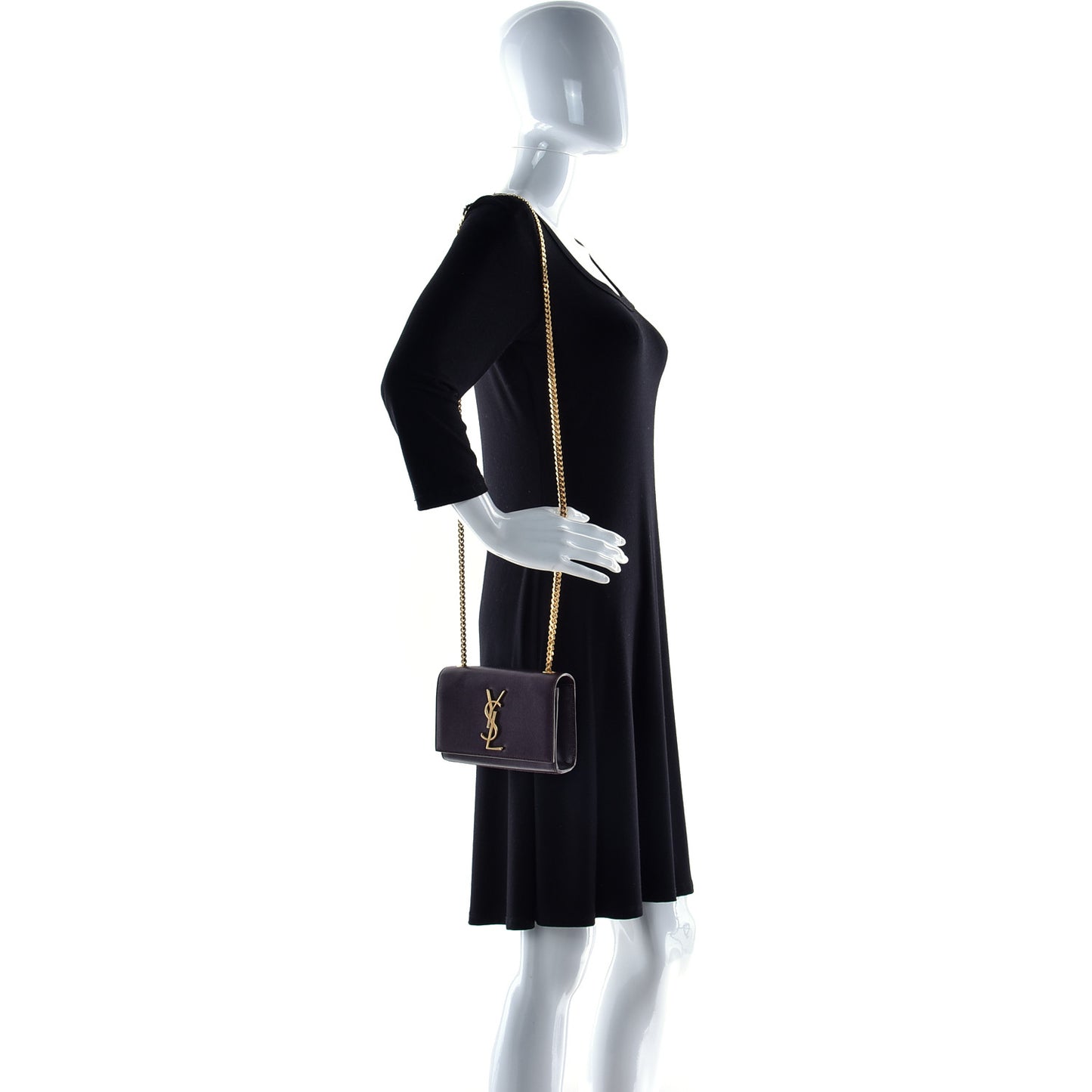 Grain De Poudre Small Monogram Kate Satchel Armaranto