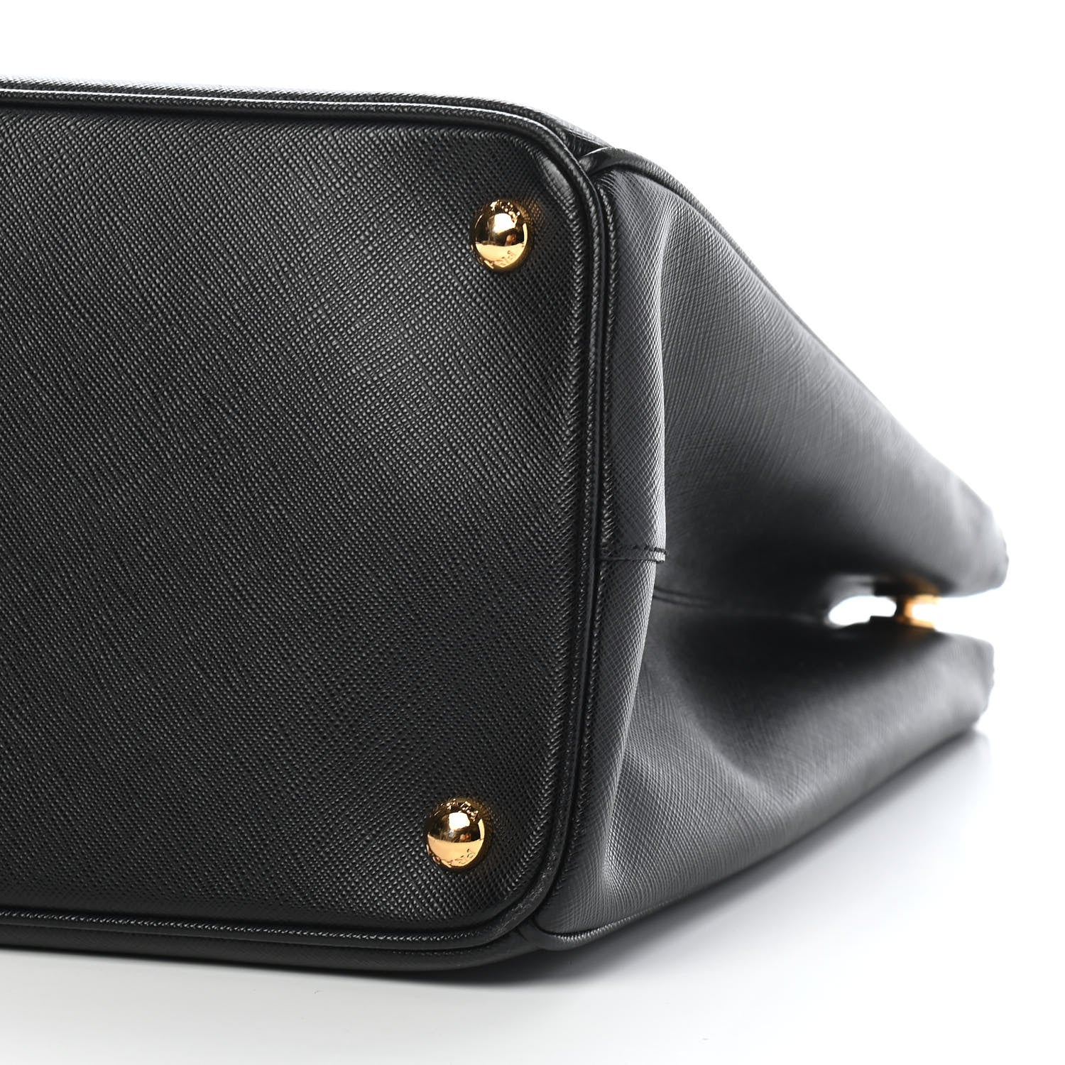 Prada Saffiano Large Galleria Double Zip Tote Black 9 of 9