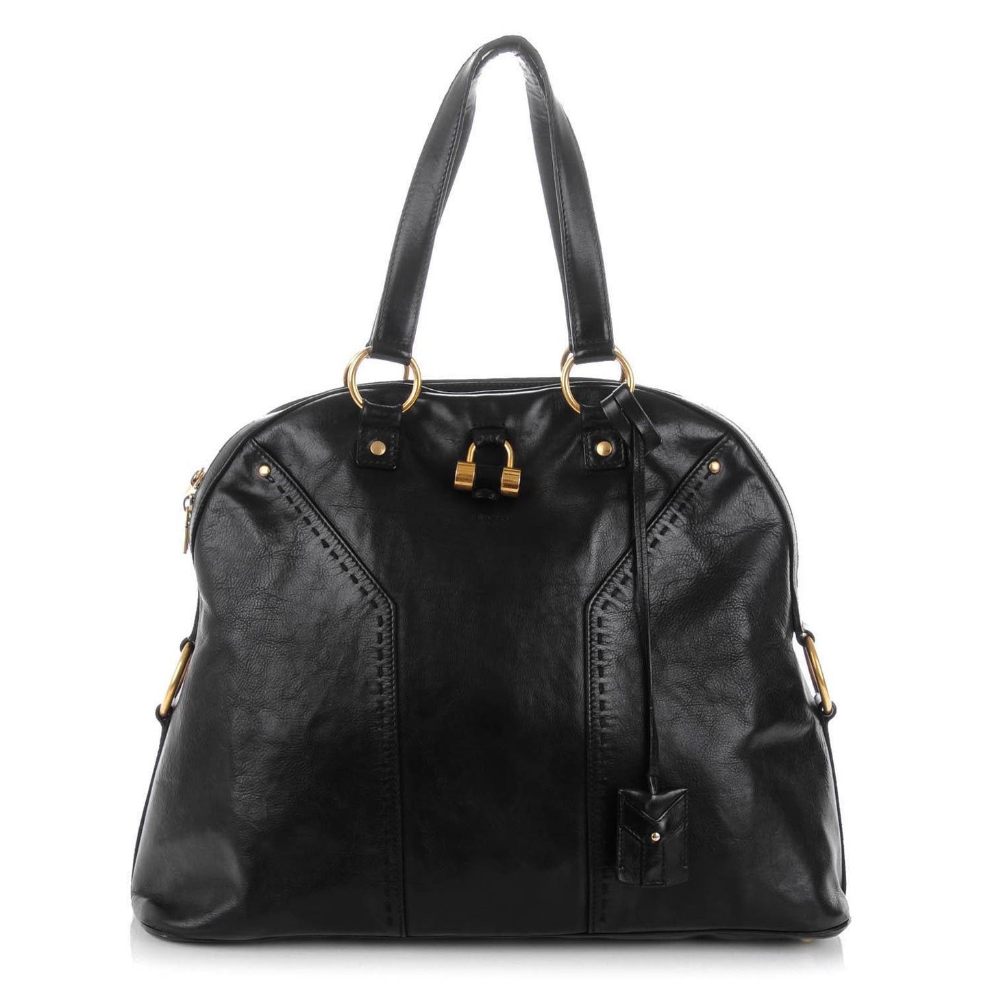 Calfskin Oversized Muse Black