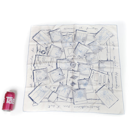 Hermes Silk Instructions Sur L'Art de Nouer et Porter Votre Carre Scarf 70 2 of 5
