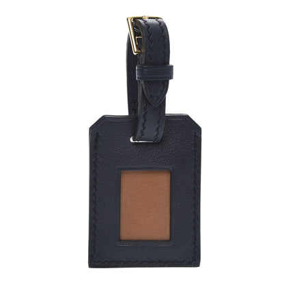 Hermes Swift Luggage Tag Bleu Nuit 1 of 4