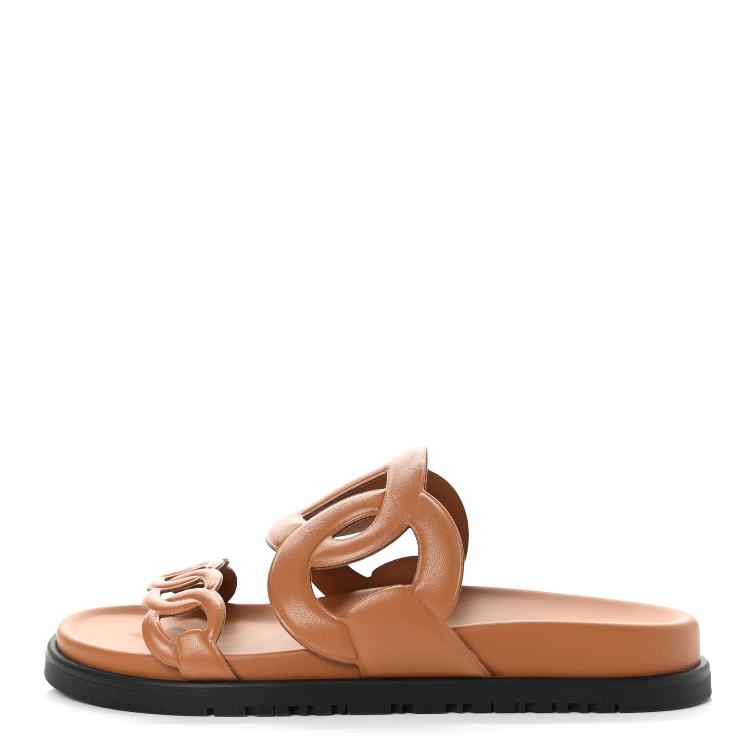 Hermes Nappa Extra Sandals 37 Naturel 1 of 8