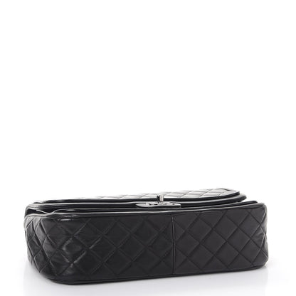 Chanel Patent Lambskin Quilted Classic Twist Flap Black 5 of 8