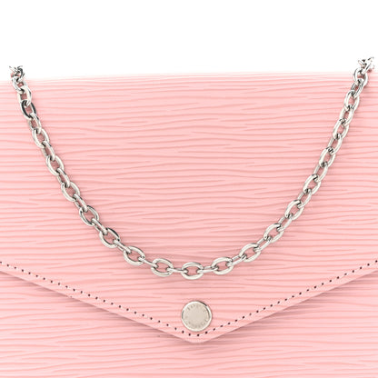 Louis Vuitton Epi Pochette Felicie Rose Ballerine 9 of 12