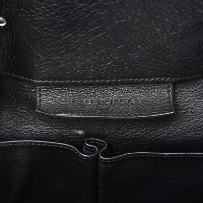 Balenciaga Supple Calfskin Papier A4 Zip Around Tote Black 6 of 12