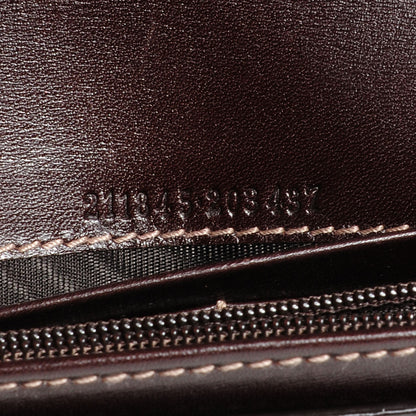 Gucci GG Supreme Monogram Tattoo Heart Continental Wallet Brown 6 of 6