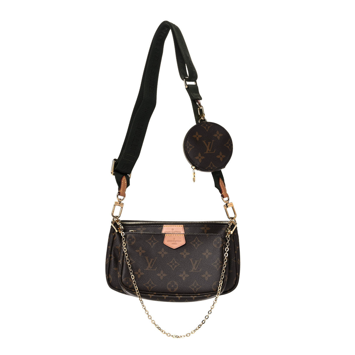 Monogram Multi Pochette Accessories Kaki