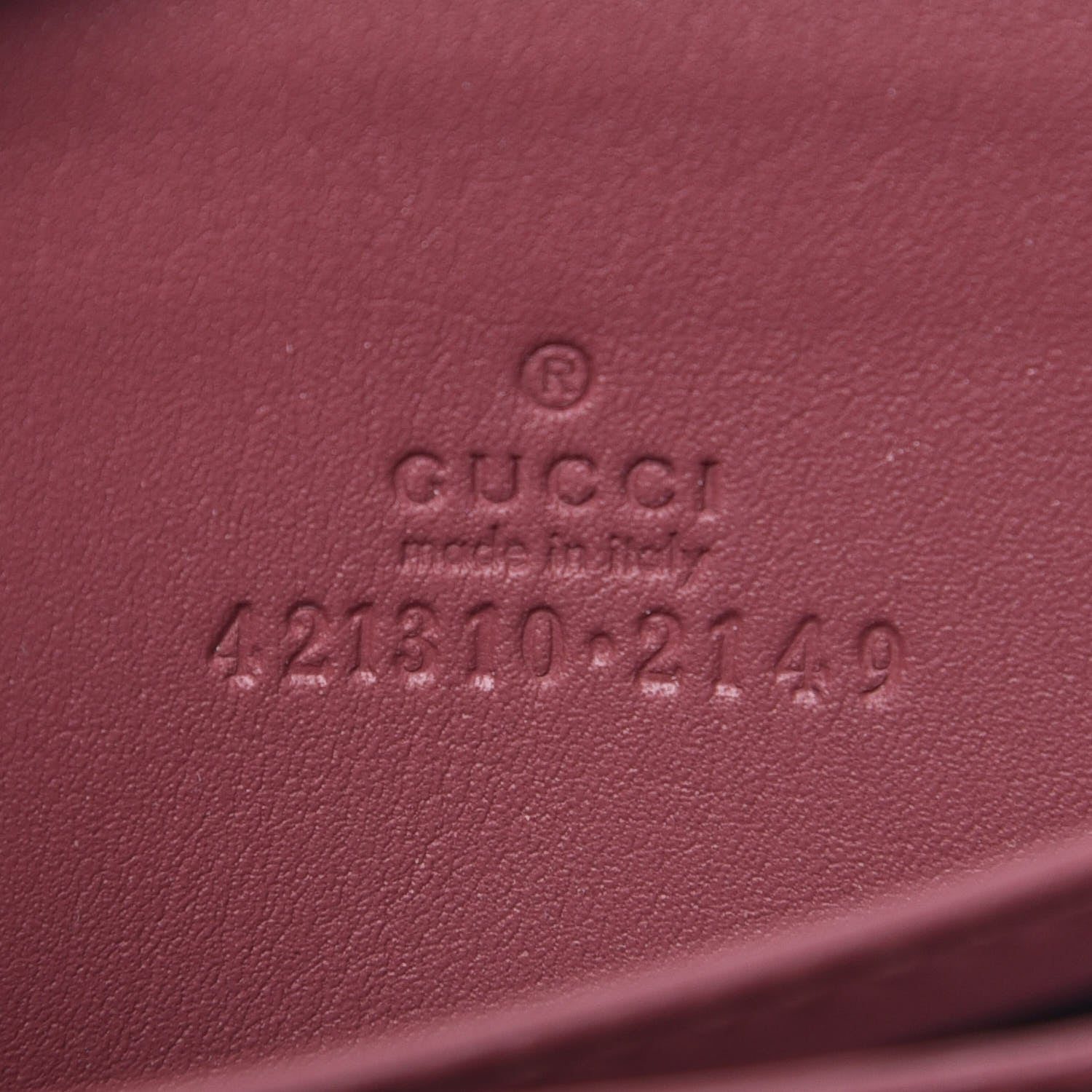 Gucci GG Supreme Monogram Blooms Zip Around Card Case Wallet Beige Multicolor Dry Rose 6 of 9