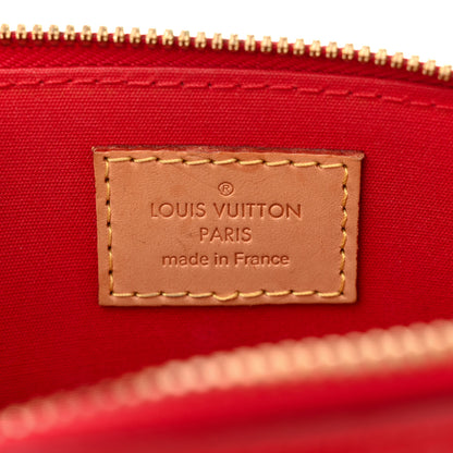 Louis Vuitton Vernis Alma BB Cherry 6 of 10