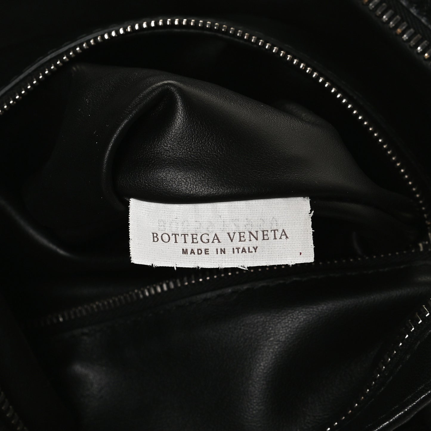 Nappa Intrecciato BV Twist Black