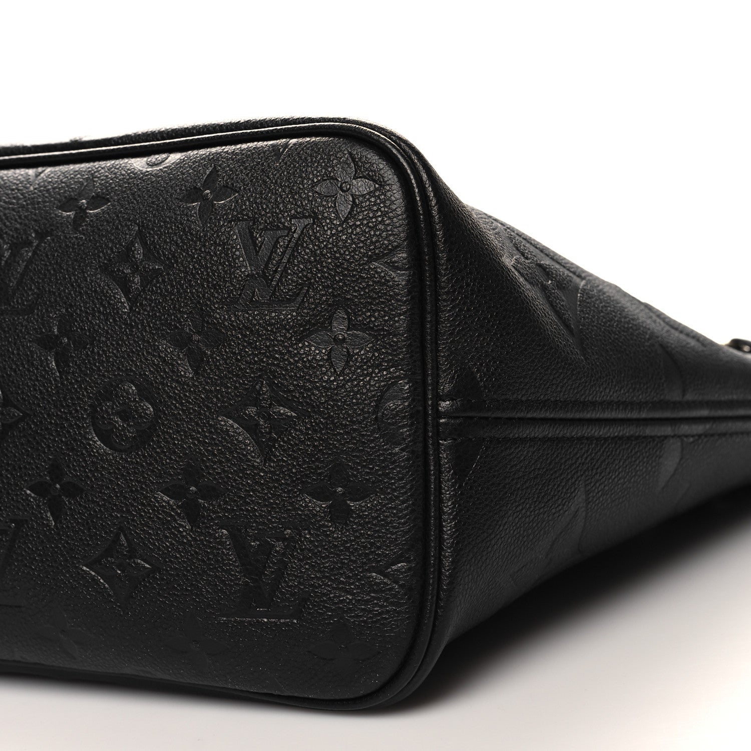 Louis Vuitton Empreinte Monogram Giant Neverfull MM Black 9 of 9