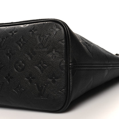 Louis Vuitton Empreinte Monogram Giant Neverfull MM Black 9 of 9