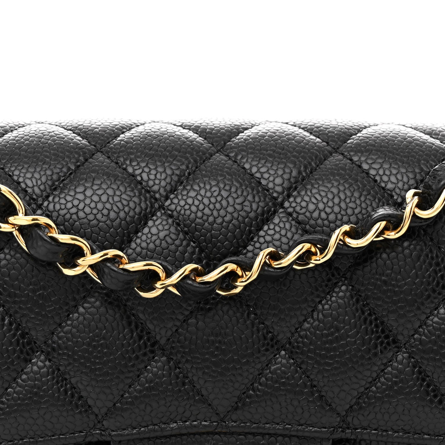 Chanel Caviar Quilted Small Double Flap Black 8 of 12