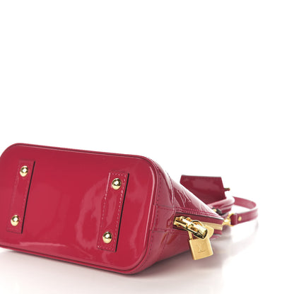 Louis Vuitton Vernis Alma BB Rose Indien 8 of 9