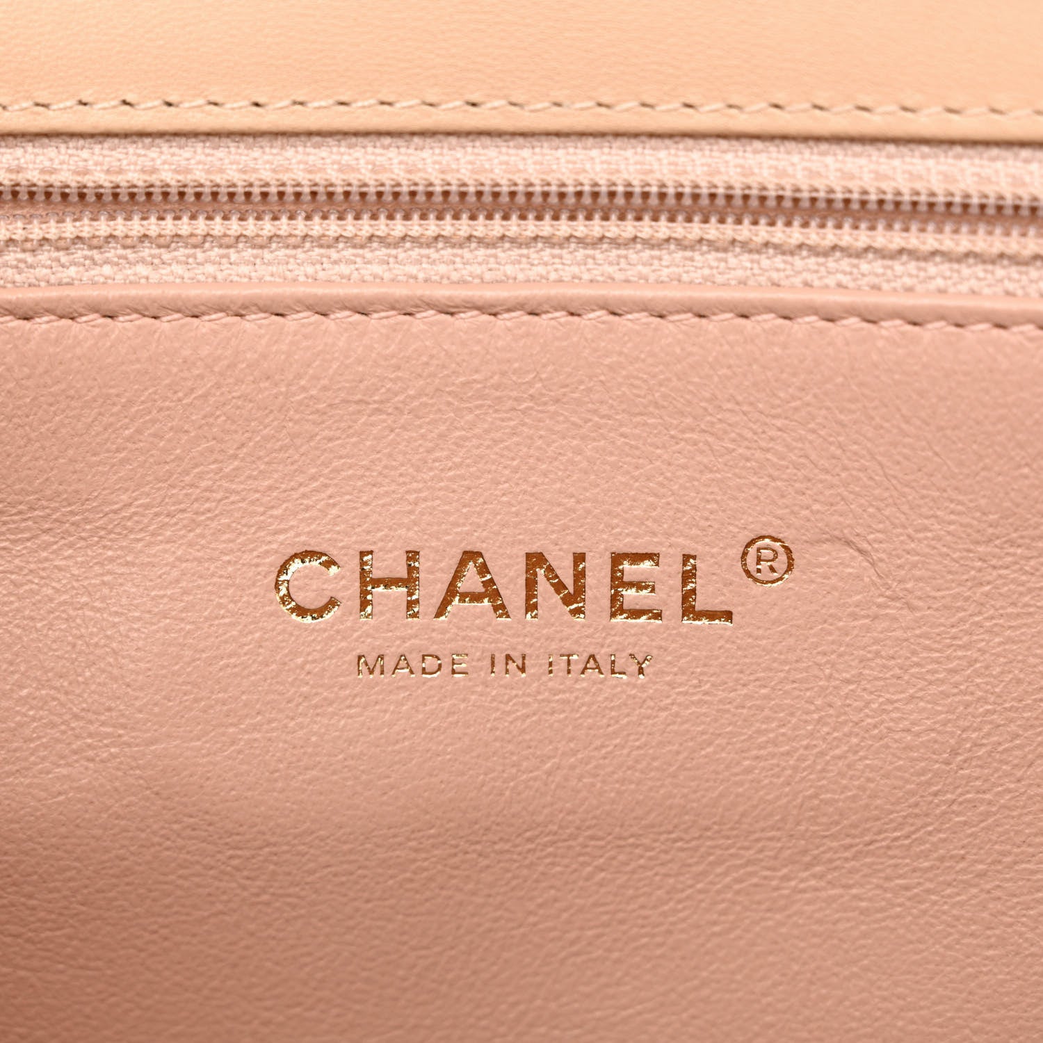 Chanel Caviar Quilted Medium CC Filigree Flap Beige 6 of 13