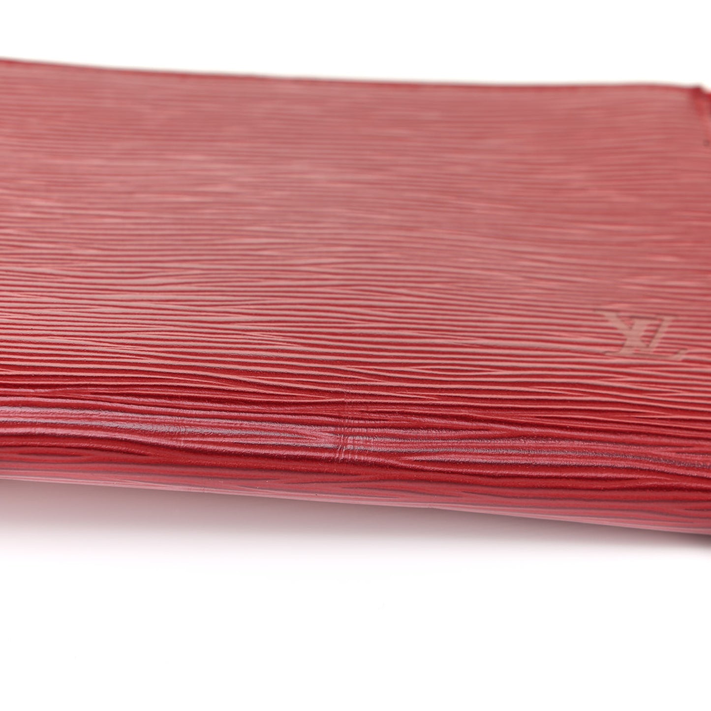 Epi Pochette Accessories 24 Castillan Red