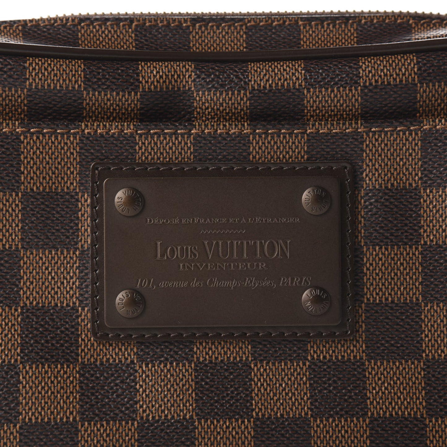 Damier Ebene Brooklyn Bum Bag