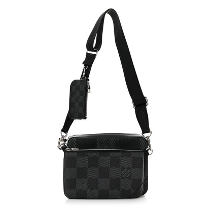 Louis Vuitton Damier Graphite 3D Trio Messenger 1 of 9