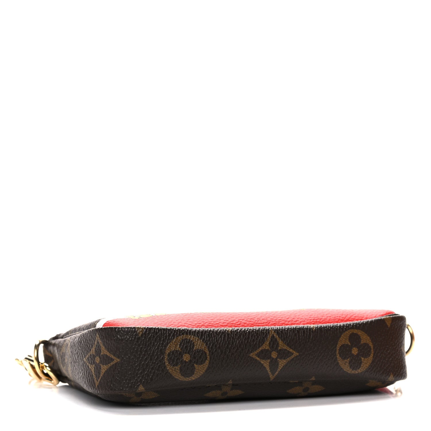 Louis Vuitton Monogram 2018 Christmas Animation Mini Cats Pochette Accessories 6 of 9
